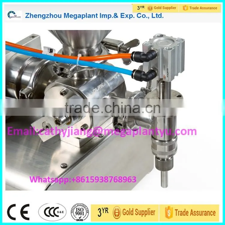 Manual Type Small water juice bottle jam filling machine