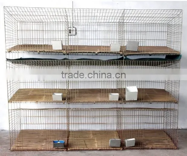 Top Promotion Double Rabbit Hutch For Sale