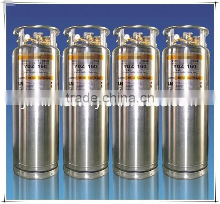 YDZ Self-pressurized transportable lab biological liquid nitrogen dewar/liquid nitrogen cryogenic tank