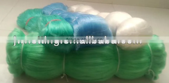 Nylon monofilament knoted net, Fish Landing net