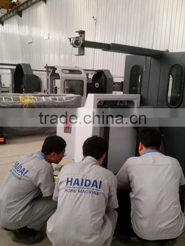 Two for one pp plastic thread spool winder machine in China