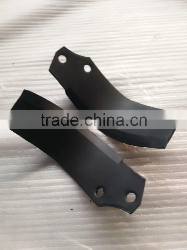 60Si2Mn harvestor rotary cutter blade tiller blade in grassy paddy field