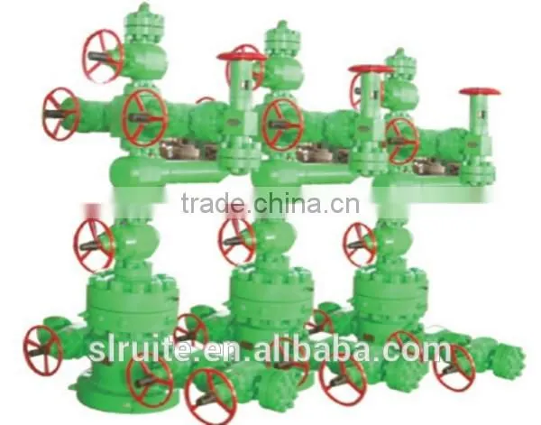 API 6A oilfield wellhead and X-Mass Tree Assembly 3 1/8