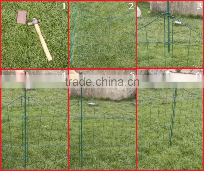 germany style lightweight garden fencing