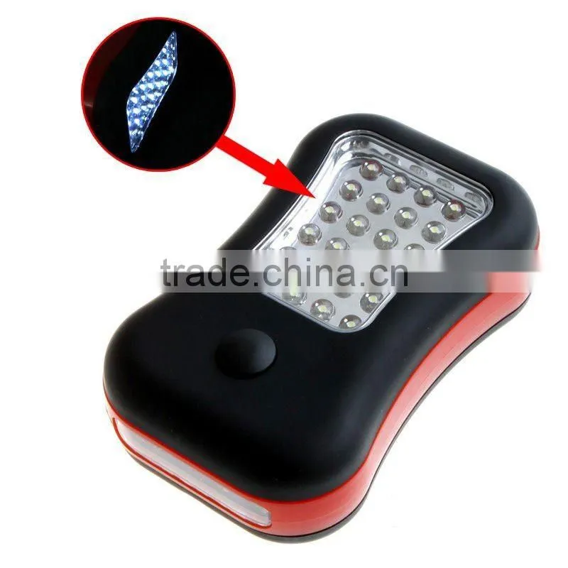 28 LED Magnetic Work Light Hanging Hook Flashlight Great For Outdoors