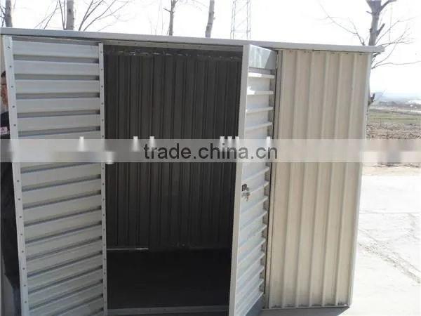 small garden tools metal warehouse