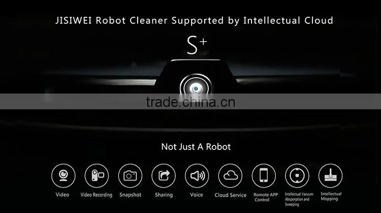 24w 14.8V 2600mAh 350mm Diameter Li-ion Battery Intelligent Vacuum Robotic Cleaner with Wifi APP Remote Control and Camera