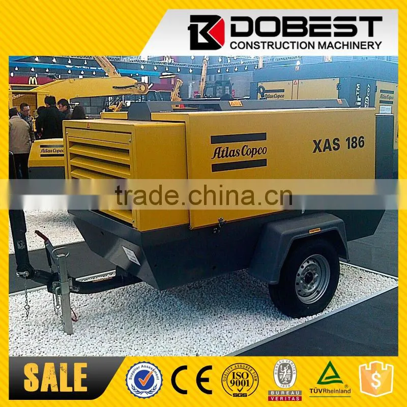 Atlas Copco Screw Air Compressor XAS67 Mobile Air Compressors