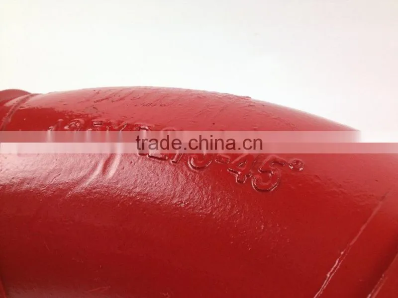 DN125 concrete pump pipe bends, manufacturer in China