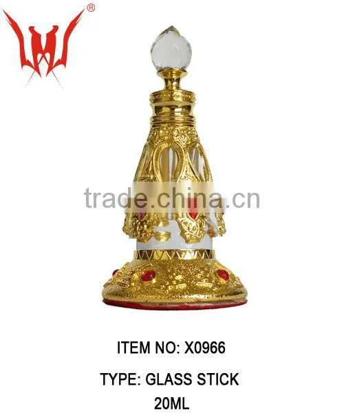 2014 Newest Design 20ml Alloy Pretty Perfume bottles Vintage Bottles