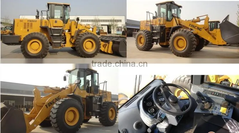 Shandong taian YN LN966 ZL60 wheel loader front end loader 3.5m3OEM supplier for more than 7years