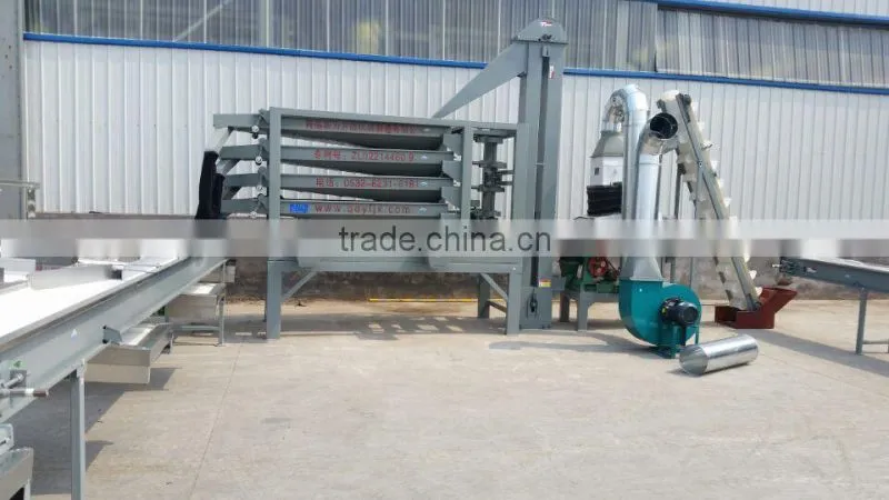 Z shape vonveyor for grain transport