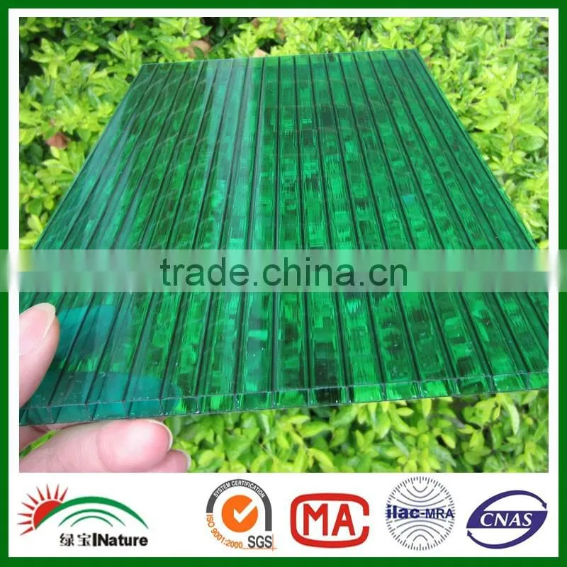 colored polycarbonate sheet polycarbonate board polycarbonate panel PC honeycomb hollow sheet
