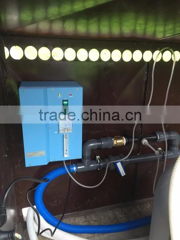 Wall Mounted Water Treatment System O3 Generator Swimming Pool Cleaning Equipment
