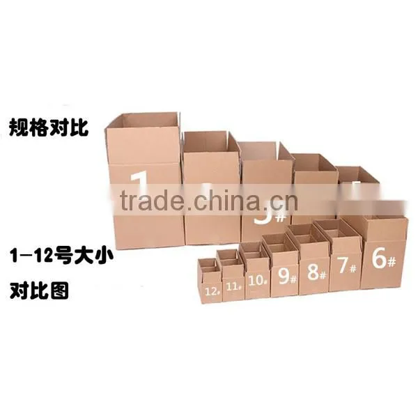 Kraft paper packaging packing box , packing box