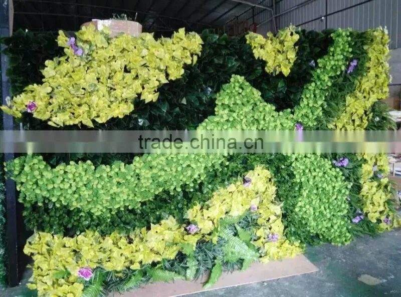 fake grass wall cheaper house use (110X50cm) artificial wall grass