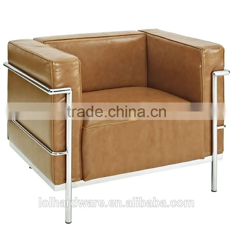 Hot selling fashion square stainless steel tube sofa frame with living room