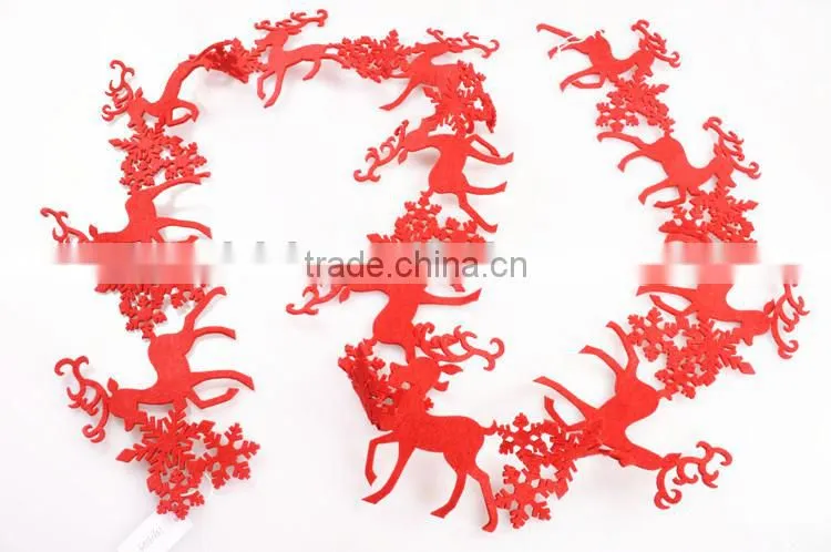 felt christmas reindeer decorations & ornaments
