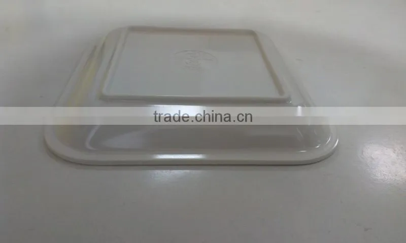 100% unbreakable square melamine dinnerware sets Melamine plate 5A1071