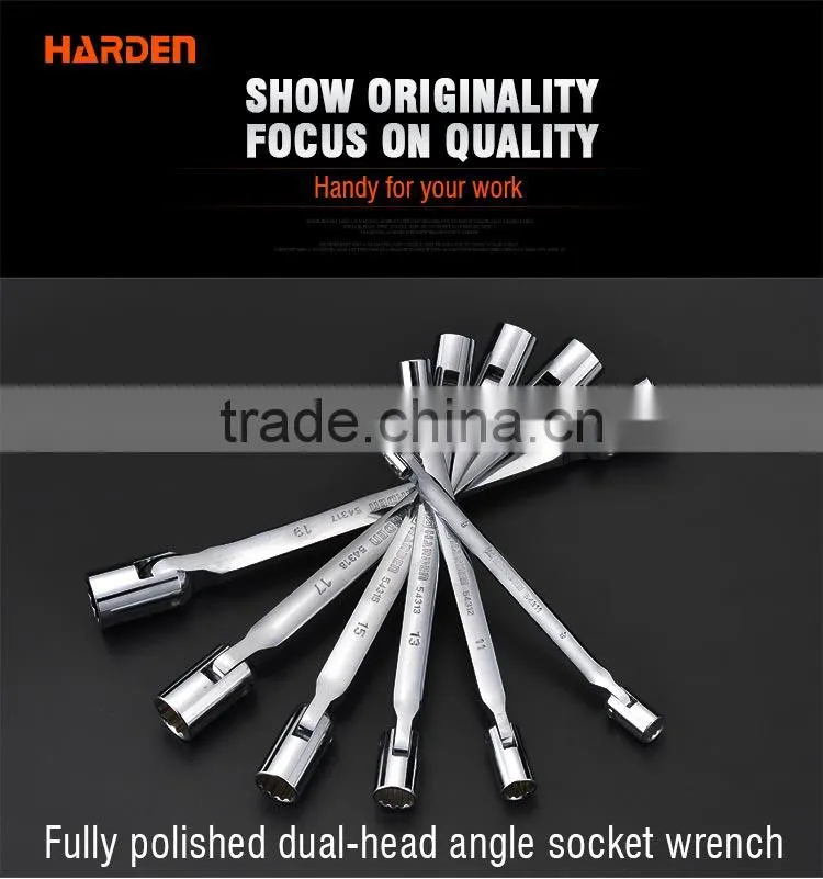 double socket wrench Chrome Vandium steel spanner wrench tool
