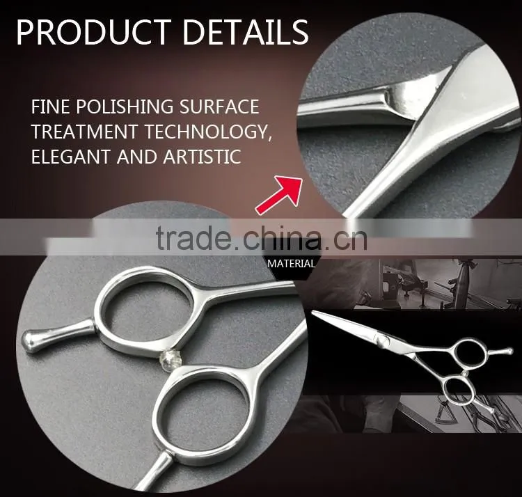 Pure Hand Made Customized Hair Cutting Shears Japanese Cobalt Steel Hairdressing Scissors