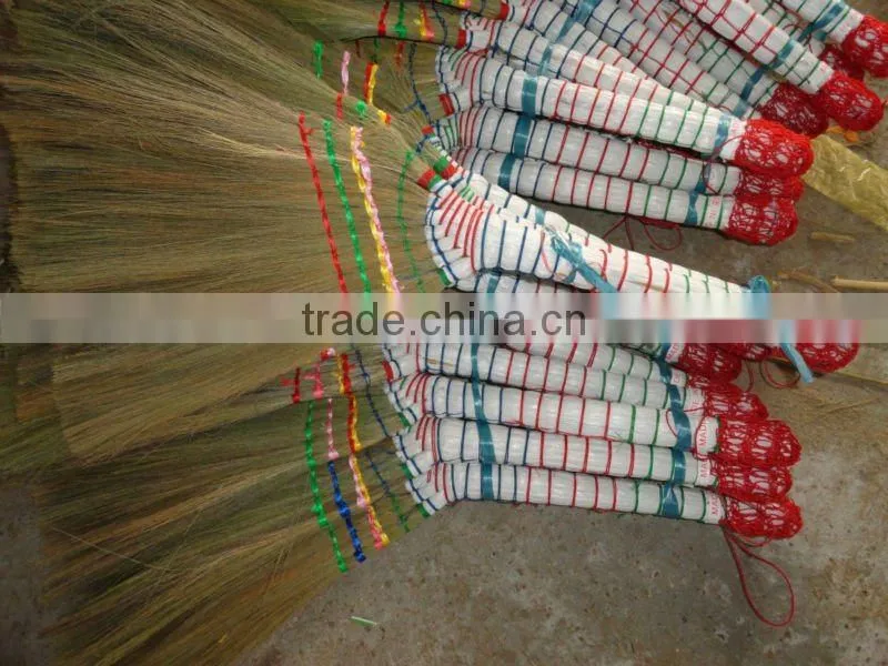 Natural sorghum grass sweeping street broom