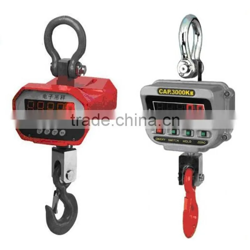 OCS-SW Steel case electronic Wireless digital weighing crane scale with printer
