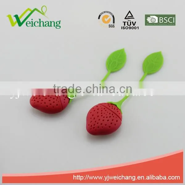 WCE7052 silicone tea strainer Food Grade Silicone tea infuser whole sale alibaba
