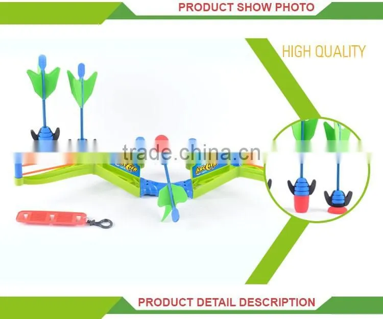 Wholesale good quality sport set plastic bow and arrow toys