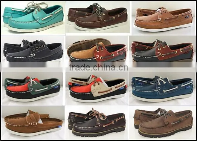 Classic Men's Handsewn Boat Shoes Loafer shoes Slip on shoes