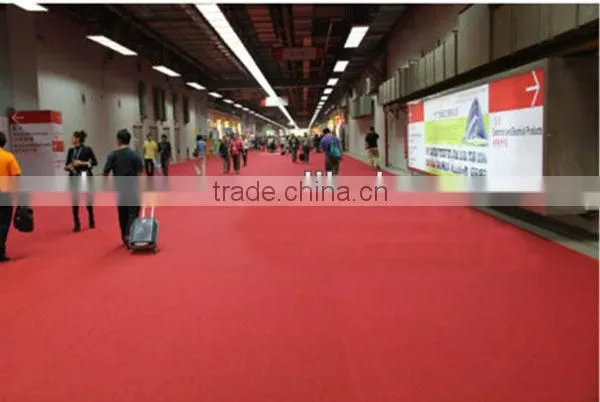 100% polyester nonwoven fabric needle punched carpet