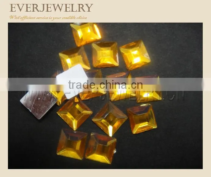 crystal color acrylic rhinestone