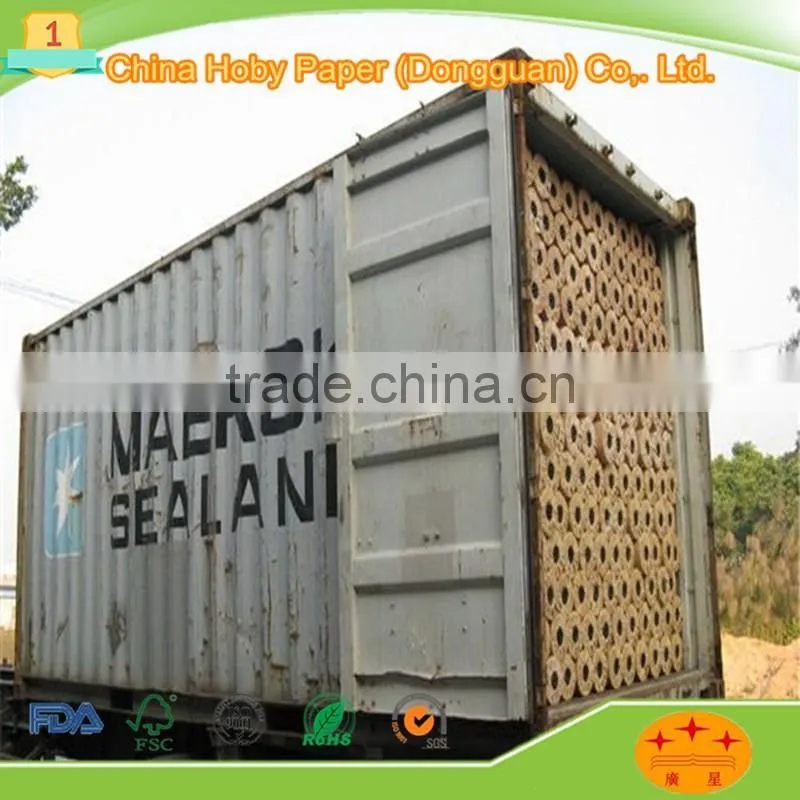 food grade brown kraft paper with pe laminated