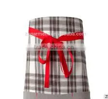 adult bib custom printing wholesale uniform for supermarket with functional pockets