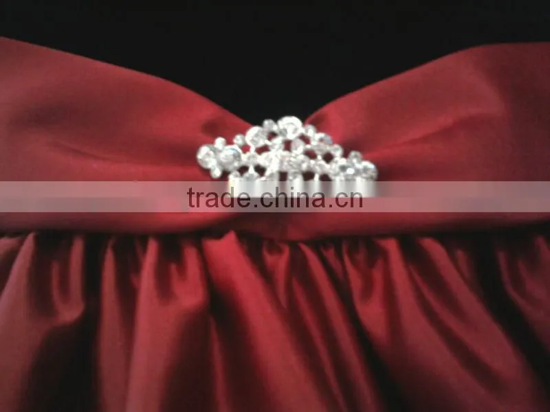 red black flower girl dresses sleeveless dress