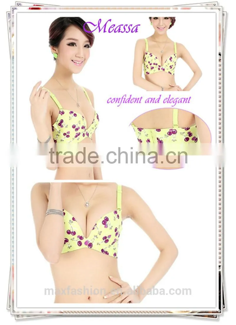 2015 Ultra-thin support sexy extreme push up bra