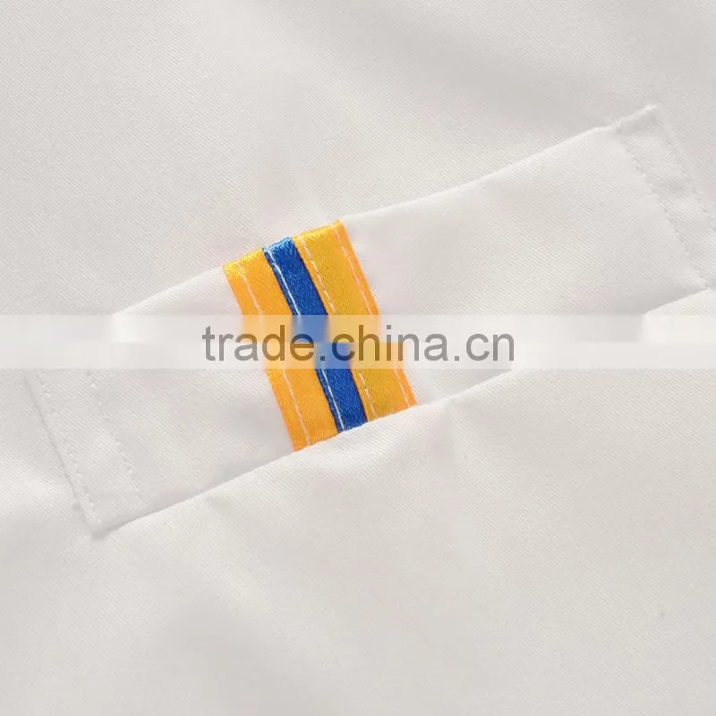Wholesale!white classical durable hotel and restaurant chef uniform China
