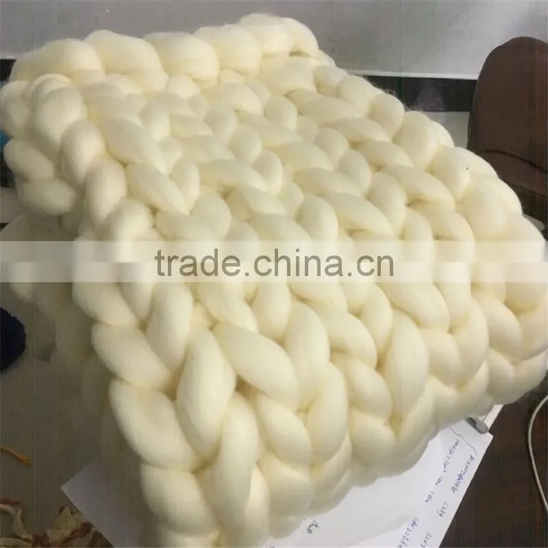 Fashion simplicity style Woolen blanket Super soft coarse wool air-conditioning blanket for Sofa nap blanket