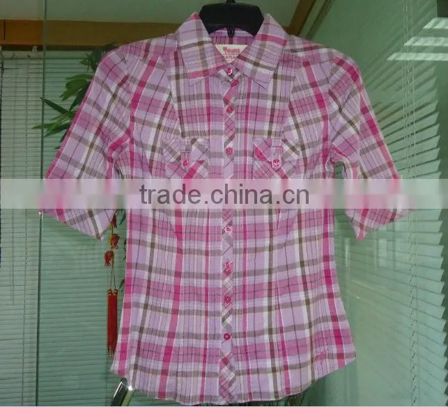 3/4 SLEEVE OF LADIES SHIRT