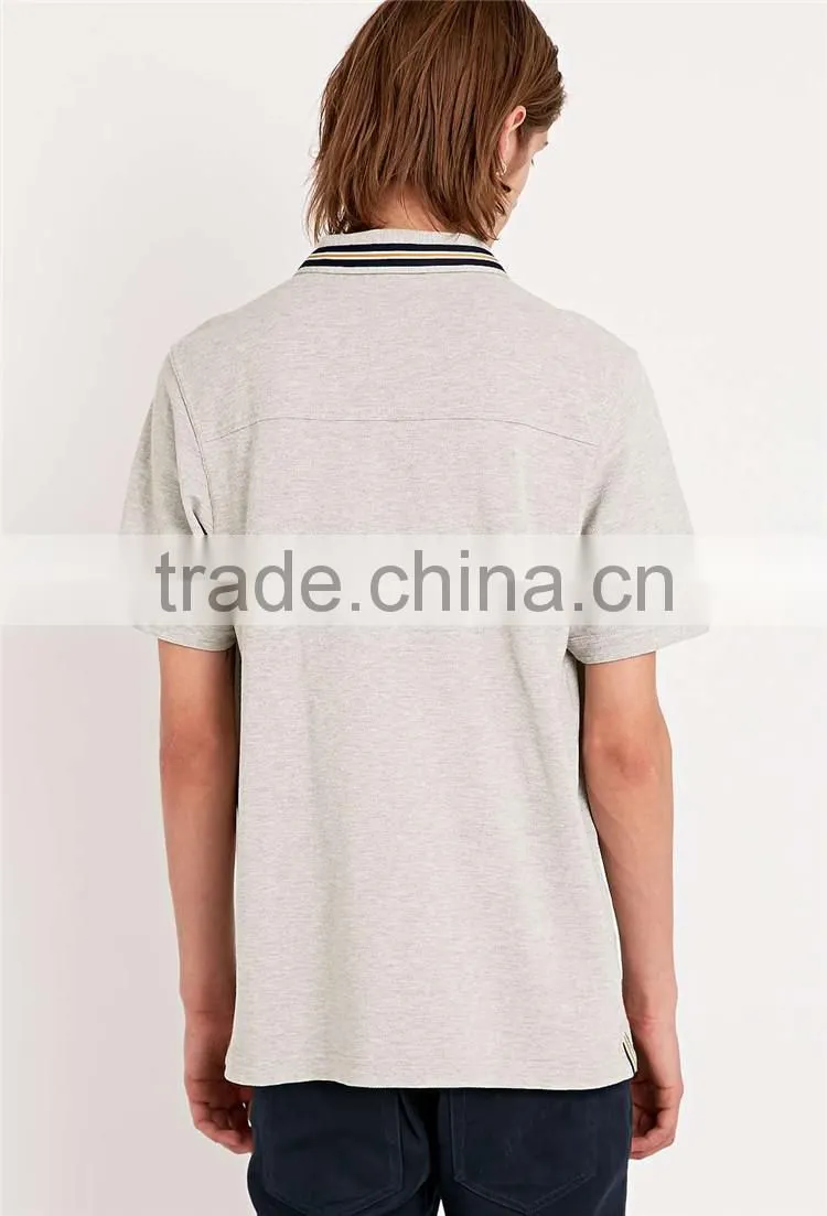 Summer polo office uniform design polyester/ spandex polo-shirt