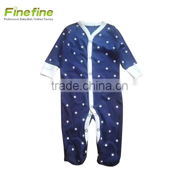 Custom Kids Clothes New Born Baby Romper Clothing