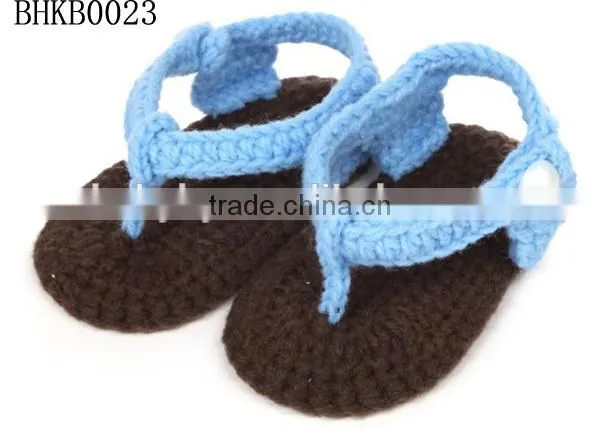 Manufacturer China Ecofriendly cotton yarn baby shoes sandals