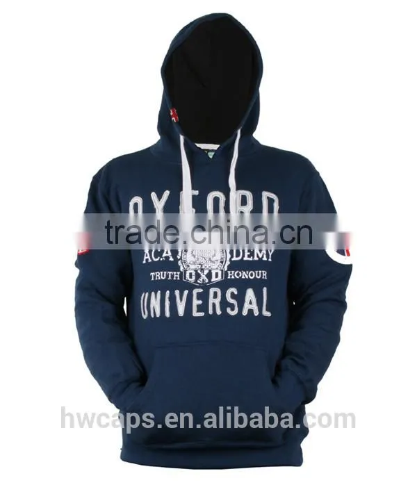 100% Quality OEM wholesale mens no zipper hoodie jacket solid color