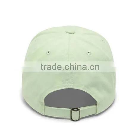 2017 Custom Made One Size to Fit All Acid Washed Plain Blank Dad Hat for Ladies