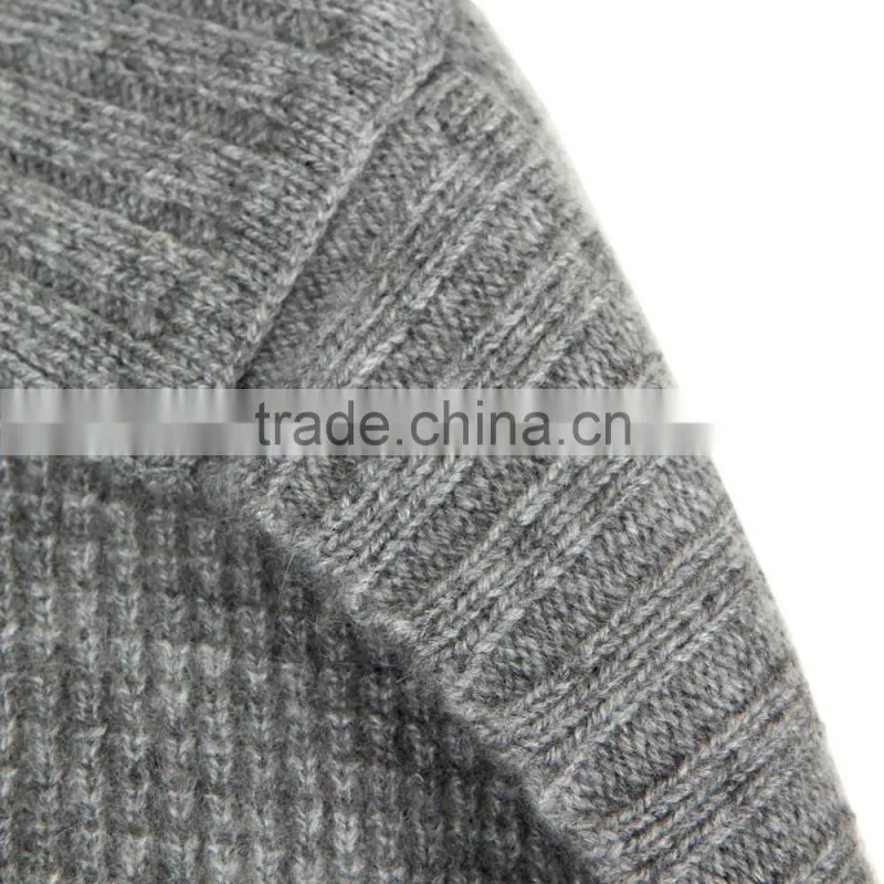 High Quality Comfortable Wearing Grey Colored Women Cashmere Jumper Lounger