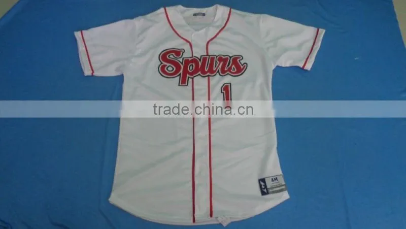 Custom Tackle Twill button down Baseball jersey