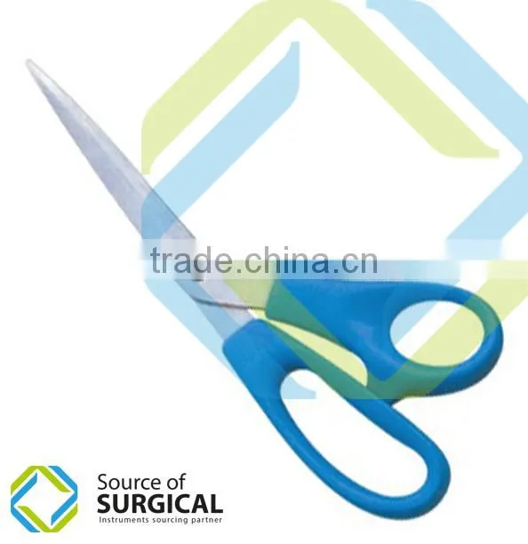plastic handle scissors ,student scissors B-PHS-48