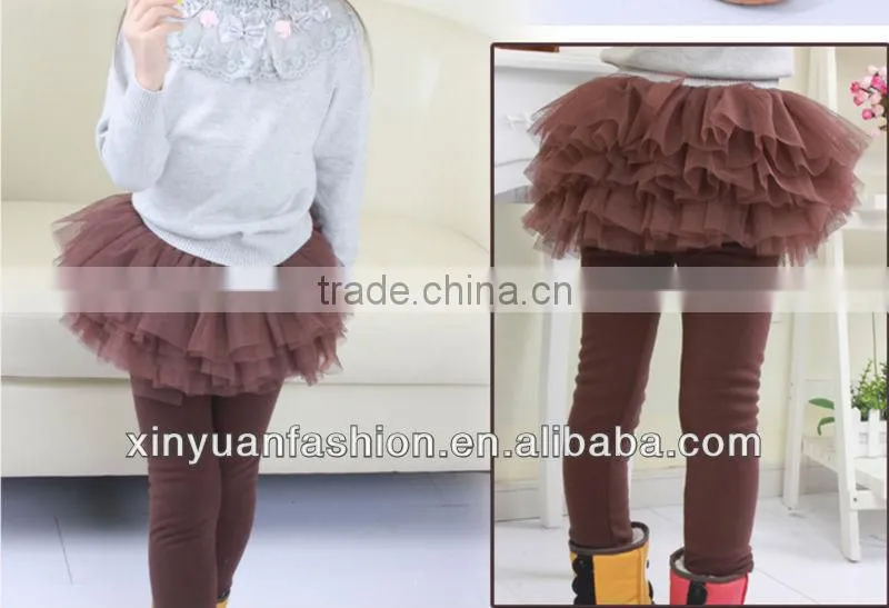 Children princess warm culotte Dresses