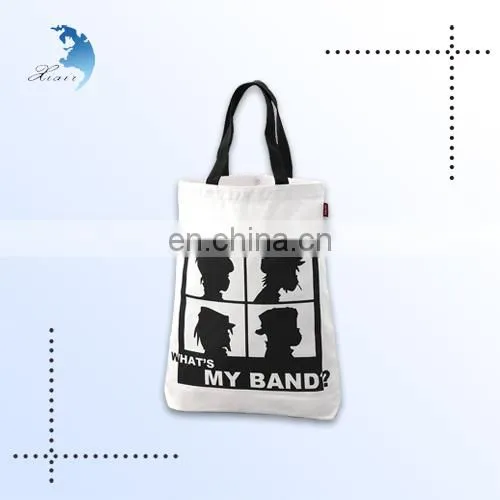Custom logo with well designed cotton handbag textile printing cotton bag for sale
