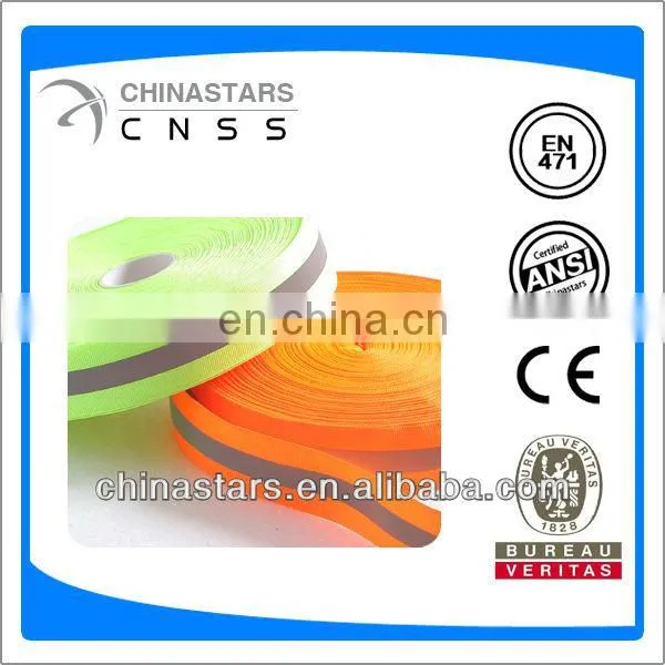 polyester reflective webbing tape for bags